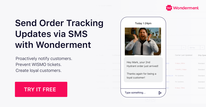 Order Tracking SMS Updates