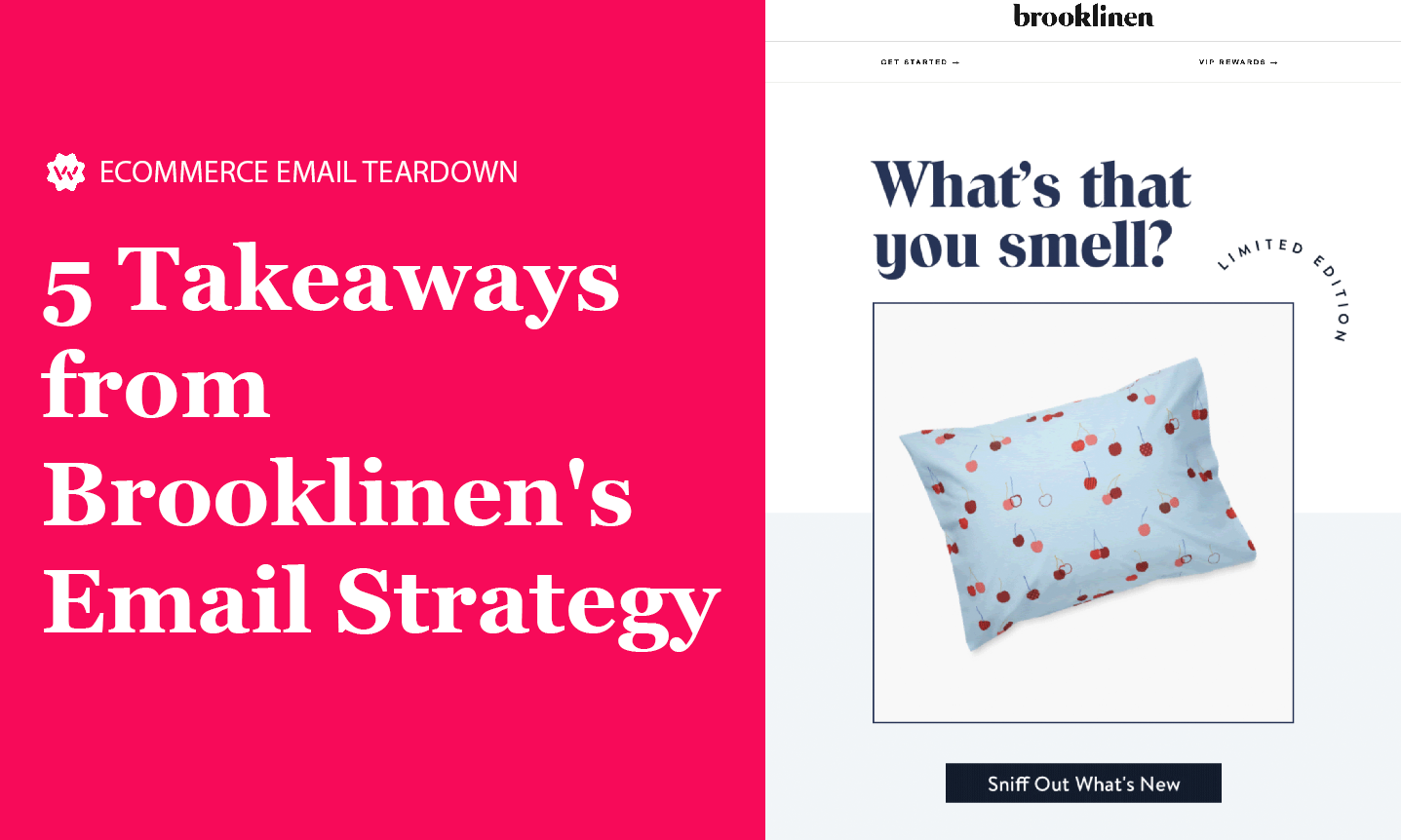 eCommerce Email Teardown: Brooklinen