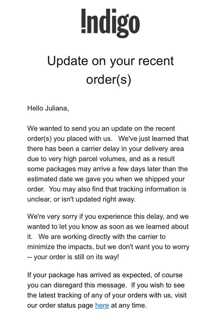 Amazon Package Delayed In Transit