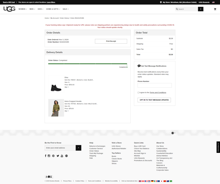 10 Great Examples of Ecommerce Order Tracking Pages | Wonderment