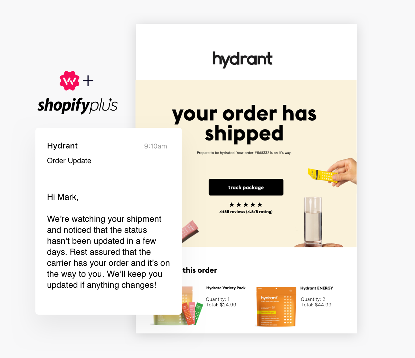 Order tracking platform for Shopify Plus Brands